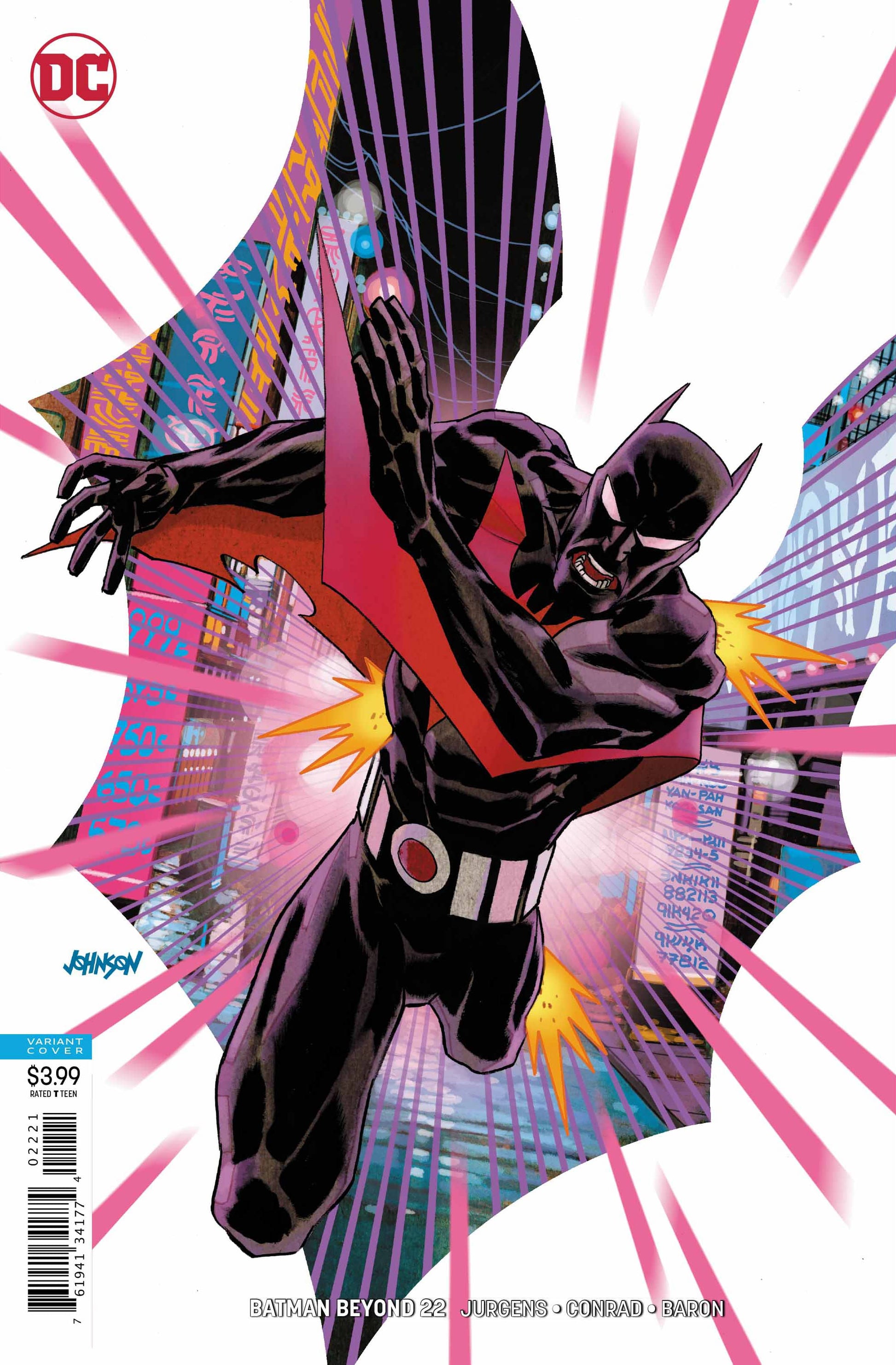 DC Comics COMIC BOOK Batman Beyond #22 (VF/NM)