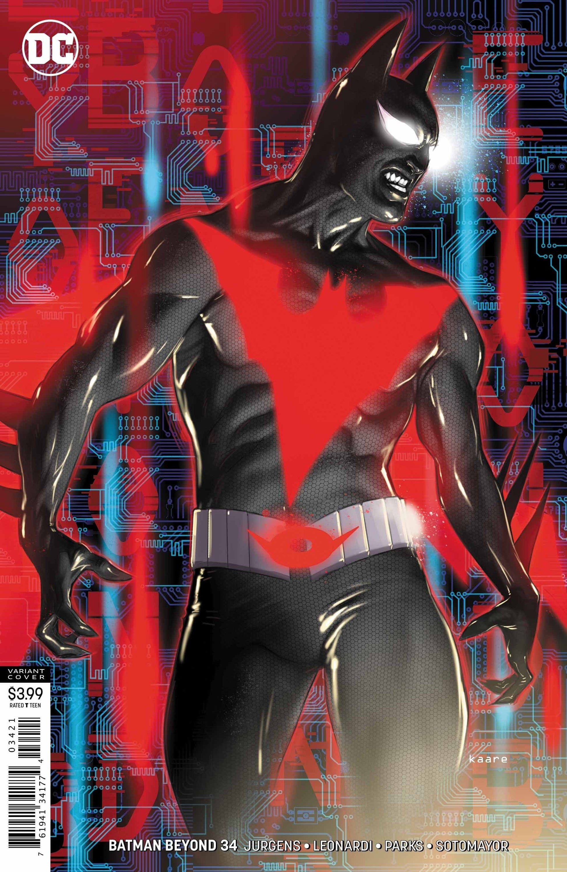 DC Comics COMIC BOOK Batman Beyond #34 (VF/NM)