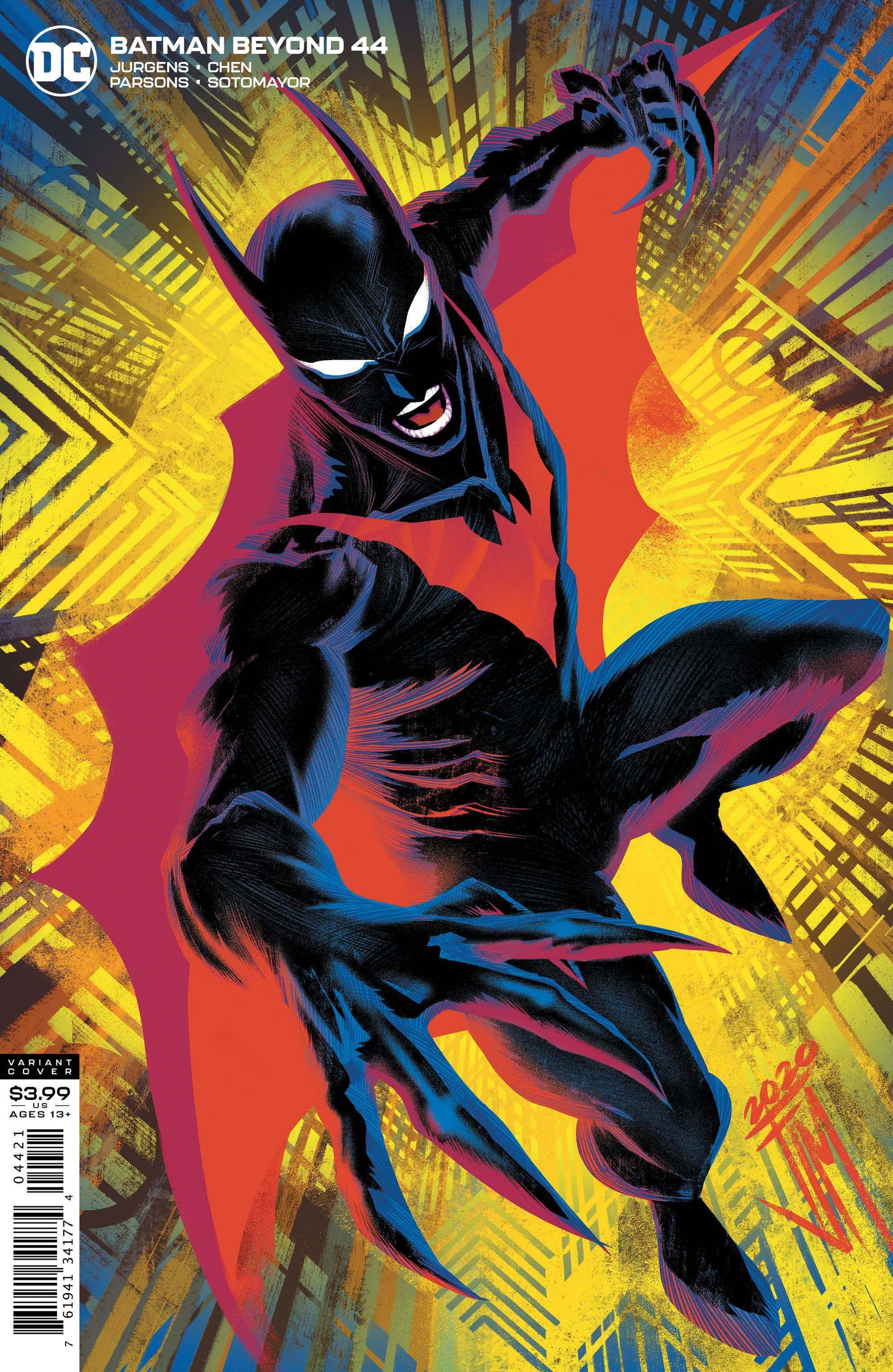 DC Comics COMIC BOOK Batman Beyond #44 (VF/NM)