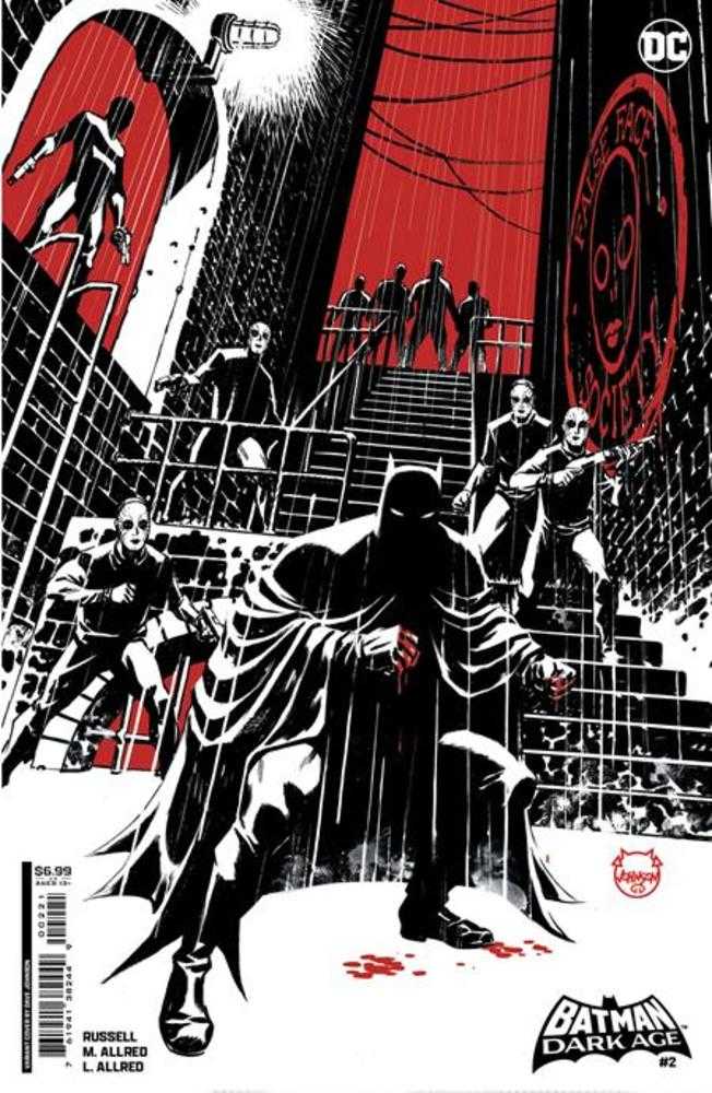 DC Comics COMIC BOOK Batman Dark Age #2 (Of 6) Cover B Dave Johnson Card Stock Variant