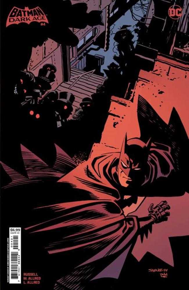 DC Comics COMIC BOOK Batman Dark Age #4 (Of 6) Cover B Chris Samnee Card Stock Variant