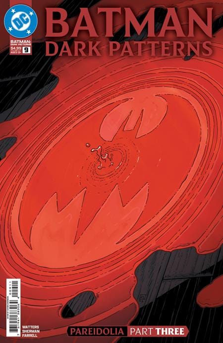 DC Comics COMIC BOOK BATMAN DARK PATTERNS #9 (OF 12) CVR A HAYDEN SHERMAN