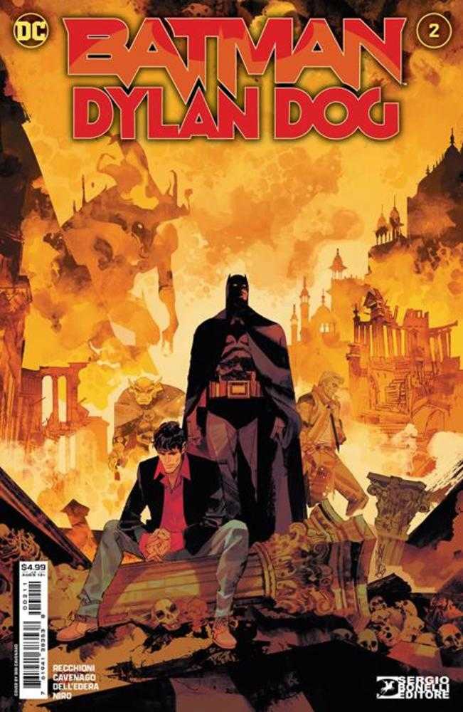 DC Comics COMIC BOOK Batman Dylan Dog #2 (Of 3) Cover A Gigi Cavenago