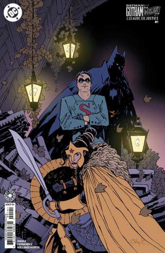 DC Comics COMIC BOOK Batman Gotham By Gaslight A League For Justice #1 (Of 6) Cover D 1 in 25 Christopher Mitten Card Stock Variant
