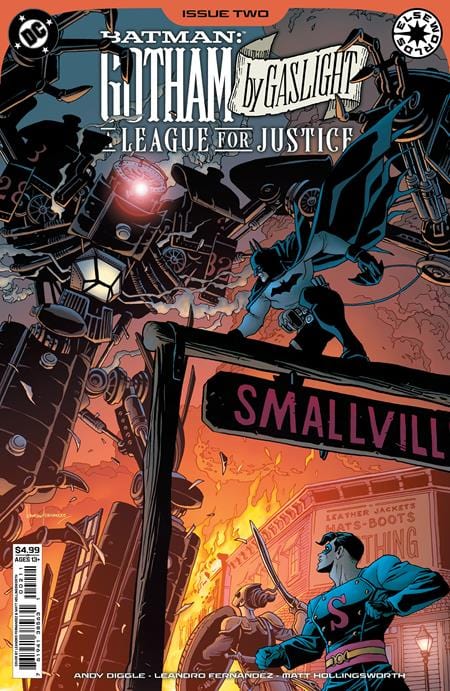 DC Comics COMIC BOOK BATMAN GOTHAM BY GASLIGHT A LEAGUE FOR JUSTICE #2 (OF 6) CVR A LEANDRO FERNANDEZ
