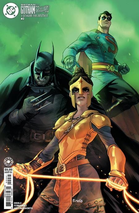 DC Comics COMIC BOOK BATMAN GOTHAM BY GASLIGHT A LEAGUE FOR JUSTICE #2 (OF 6) CVR C TIRSO CARD STOCK VAR