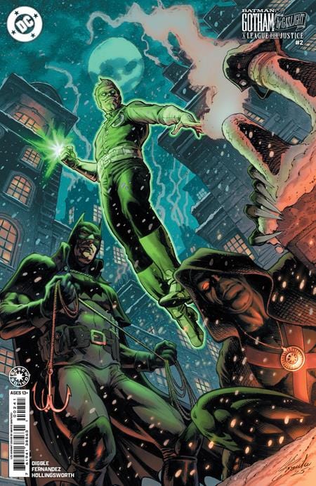 DC Comics COMIC BOOK BATMAN GOTHAM BY GASLIGHT A LEAGUE FOR JUSTICE #2 (OF 6) CVR D INC 1:25 MARCO SANTUCCI CARD STOCK VAR