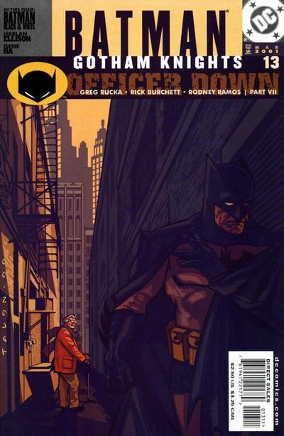 DC Comics COMIC BOOK Batman: Gotham Knights #13 CVR A DC Comics 2001 VF
