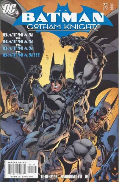 DC Comics COMIC BOOK Batman: Gotham Knights #71 CVR A DC Comics 2006 VF