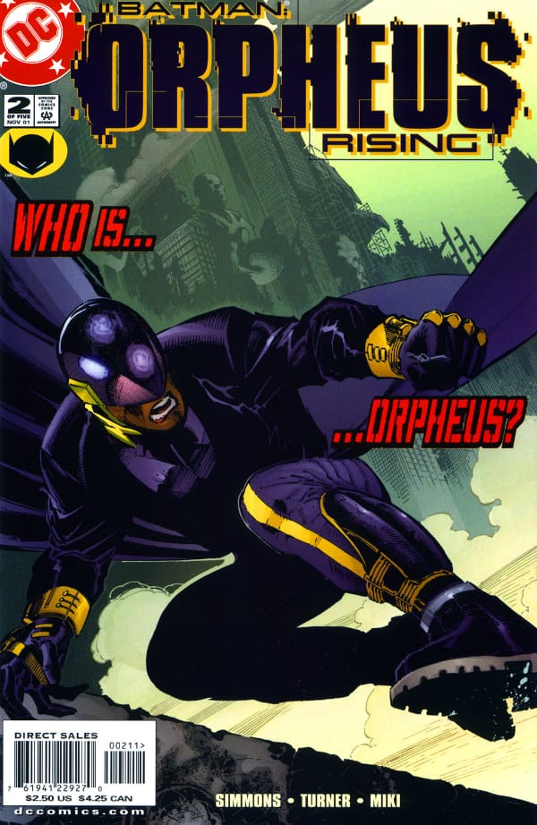 DC Comics COMIC BOOK Batman: Orpheus Rising #2 CVR A DC Comics 2001 VF