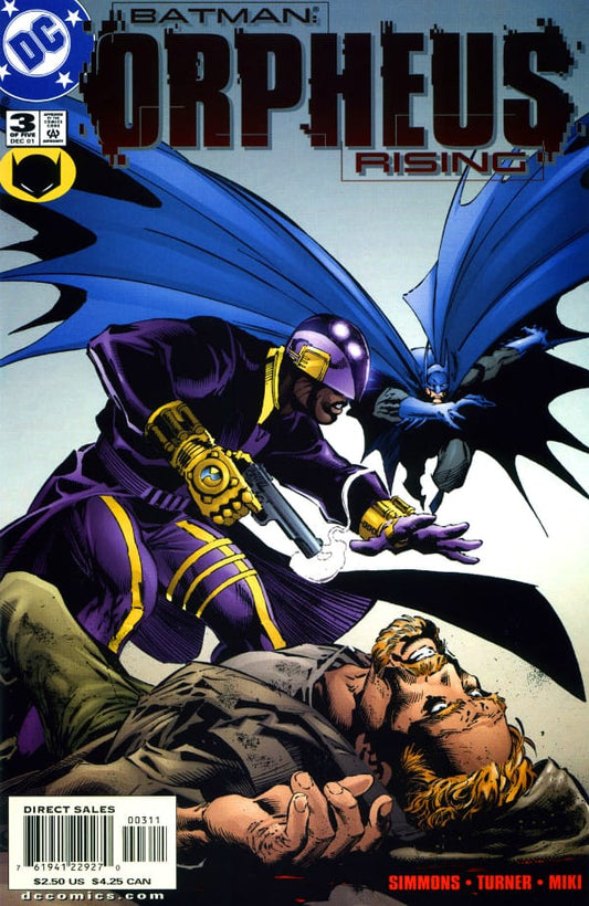 DC Comics COMIC BOOK Batman: Orpheus Rising #3 CVR A DC Comics 2001 VF