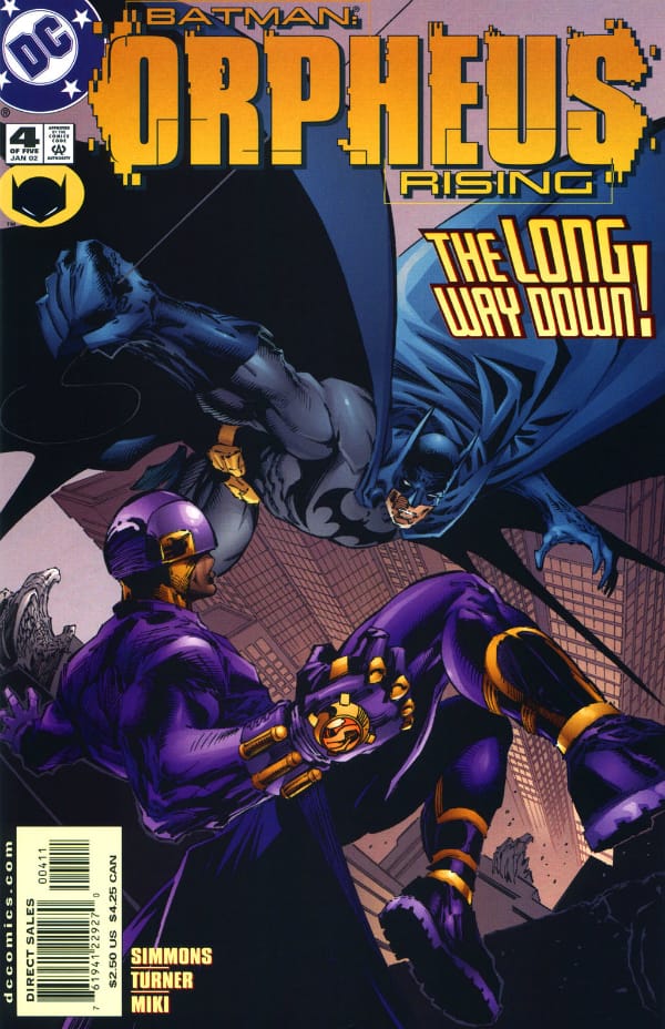 DC Comics COMIC BOOK Batman: Orpheus Rising #4 CVR A DC Comics 2002 VF