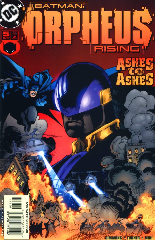DC Comics COMIC BOOK Batman: Orpheus Rising #5 CVR A DC Comics 2002 VF