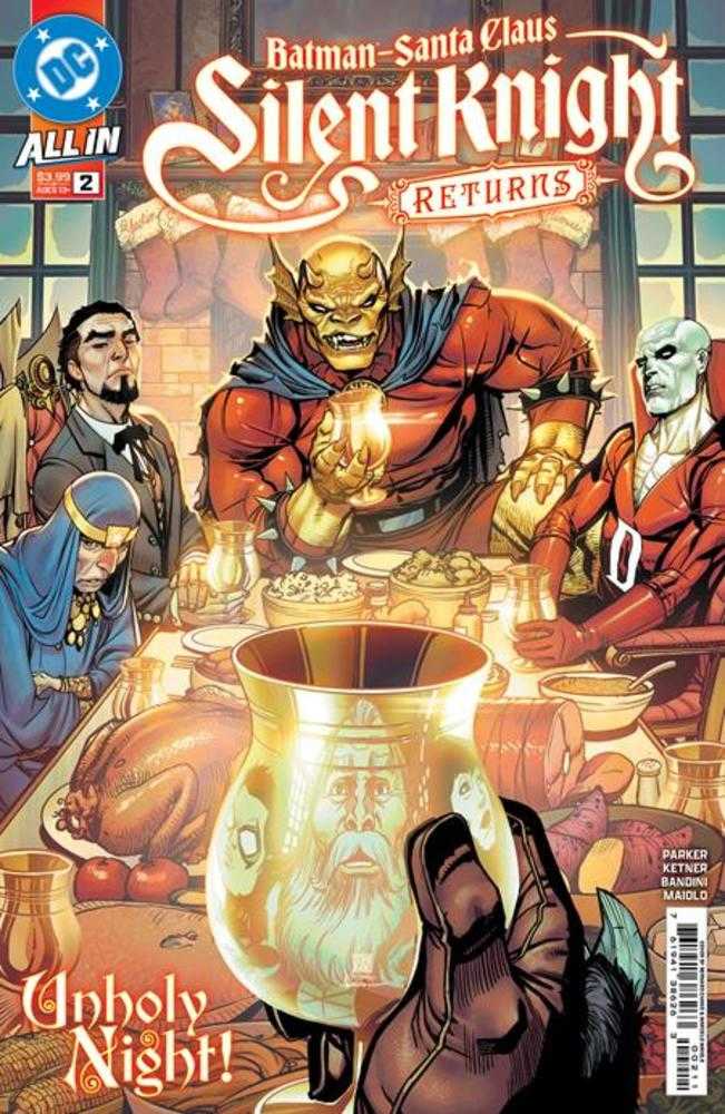 DC Comics COMIC BOOK Batman Santa Claus Silent Knight Returns #2 (Of 5) Cover A Bernard Chang