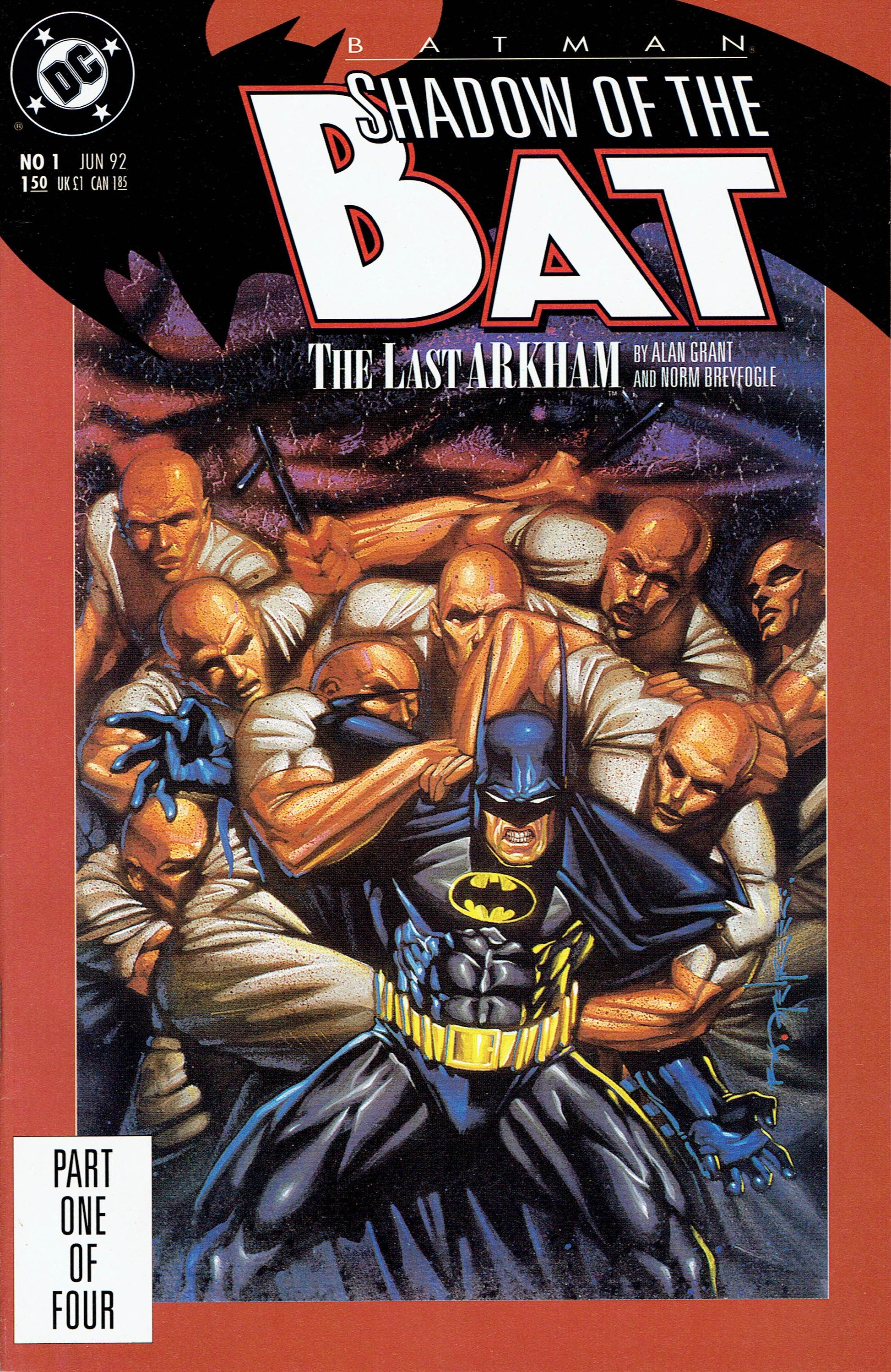 DC Comics COMIC BOOK Batman: Shadow of the Bat #1 (VF/NM)