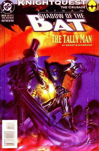 DC Comics COMIC BOOK Batman: Shadow of the Bat #20 - CVR A (FN)