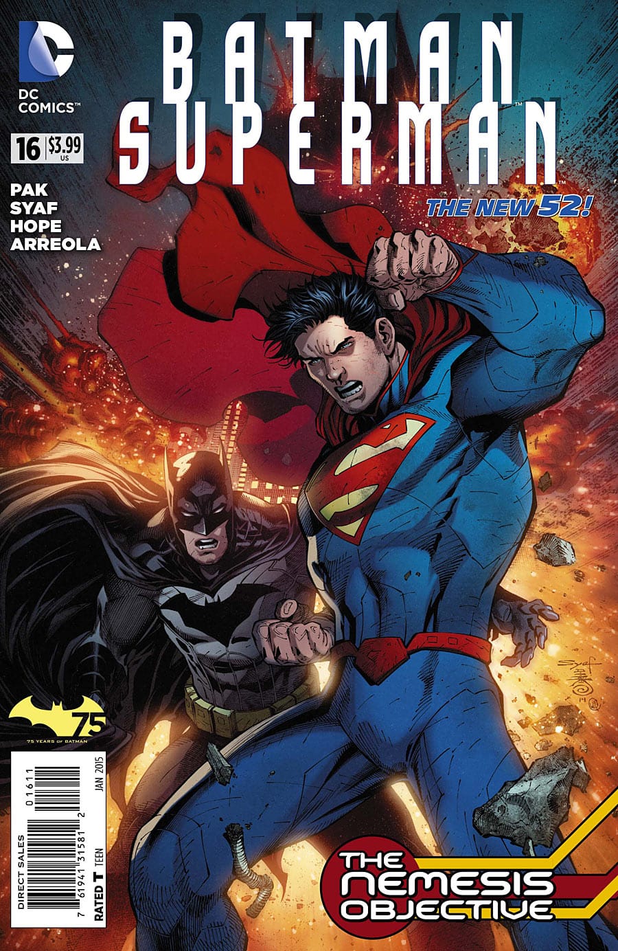 DC Comics COMIC BOOK Batman/Superman #16 - CVR A (FN)