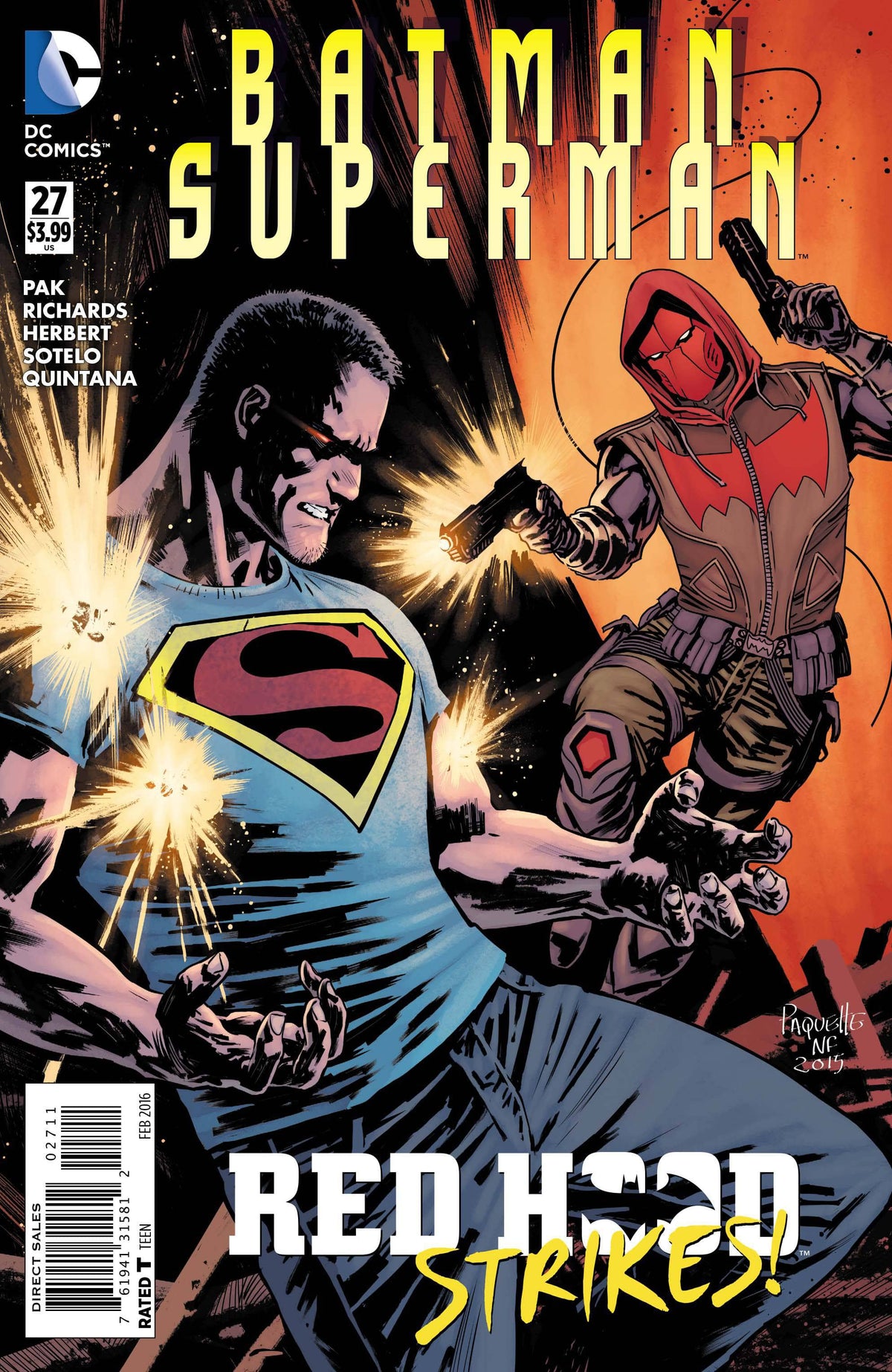 DC Comics COMIC BOOK Batman/Superman #27 - CVR A (FN)