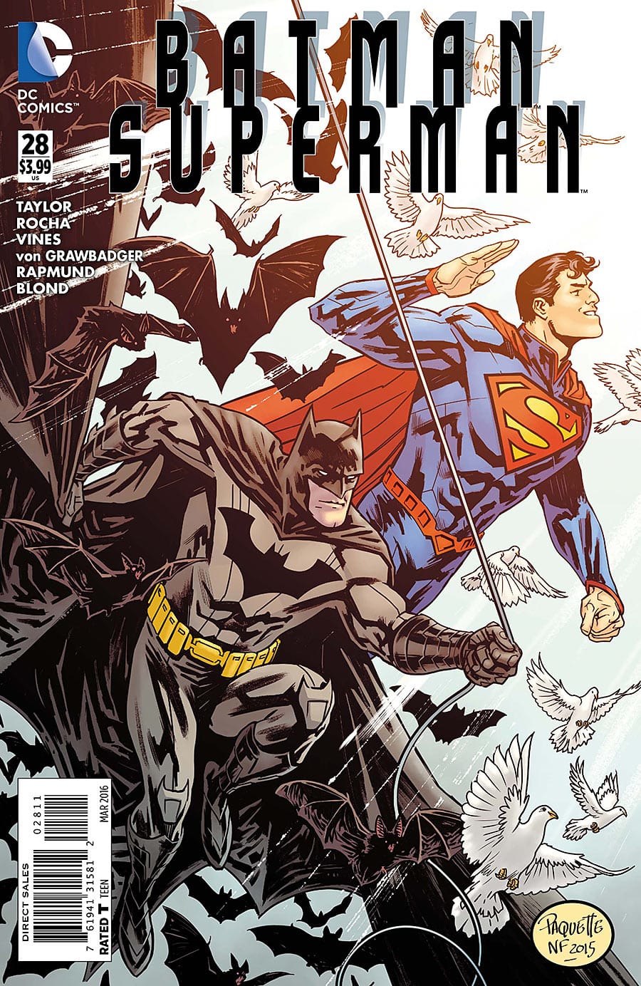 DC Comics COMIC BOOK Batman/Superman #28 - CVR A (FN)