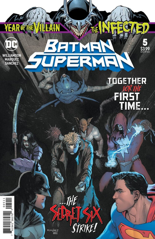 DC Comics COMIC BOOK Batman/Superman #5 (VG)