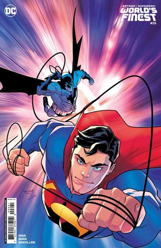 DC Comics COMIC BOOK Batman Superman Worlds Finest #26 Cover G 1 in 50 Scott Godlewski Card Stock Variant