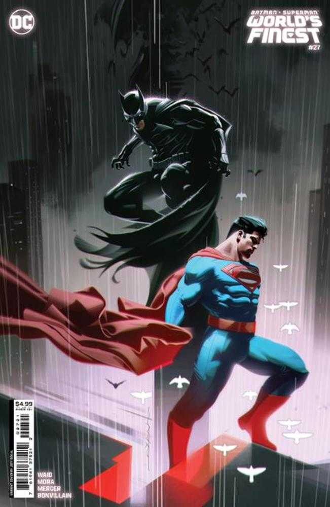 DC Comics COMIC BOOK Batman Superman Worlds Finest #27 Cover B Jeff Dekal Card Stock Variant