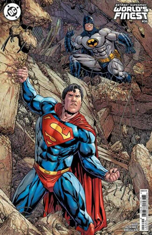 DC Comics COMIC BOOK Batman Superman Worlds Finest #36 Cover E 1 in 25 Fernando Pasarin & Oclair Albert Card Stock Variant