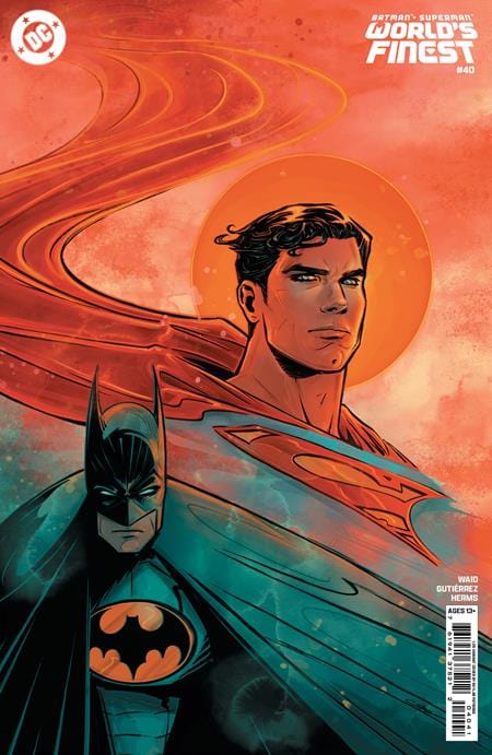 DC Comics COMIC BOOK BATMAN SUPERMAN WORLDS FINEST #40 CVR E INC 1:25 SKYLAR PATRIDGE CARD STOCK VAR