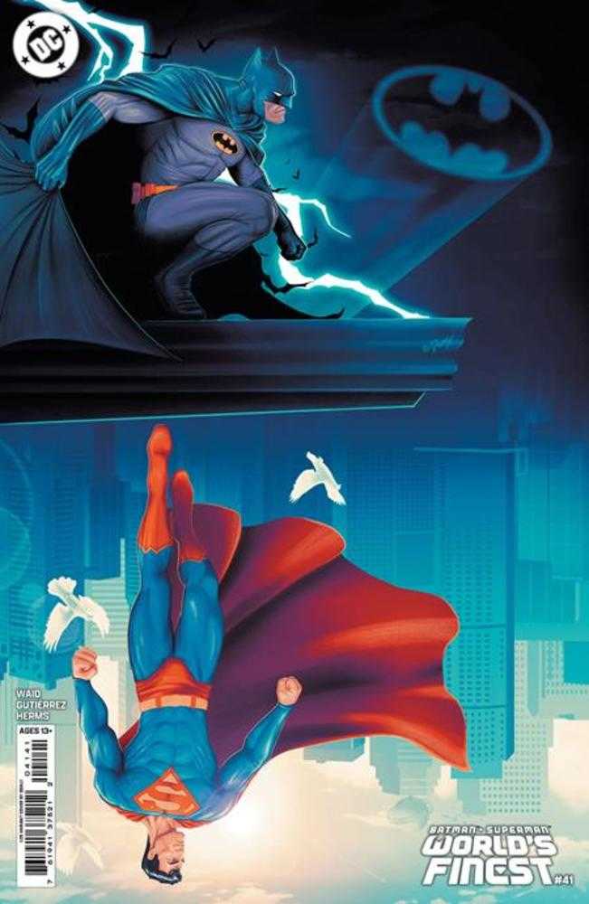 DC Comics COMIC BOOK Batman Superman Worlds Finest #41 Cover E 1 in 25 Doaly Card Stock Variant