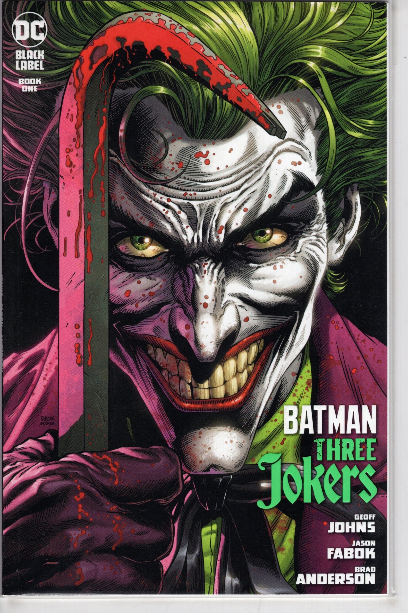 DC COMICS comic book BATMAN THREE JOKERS #1 (OF 3)