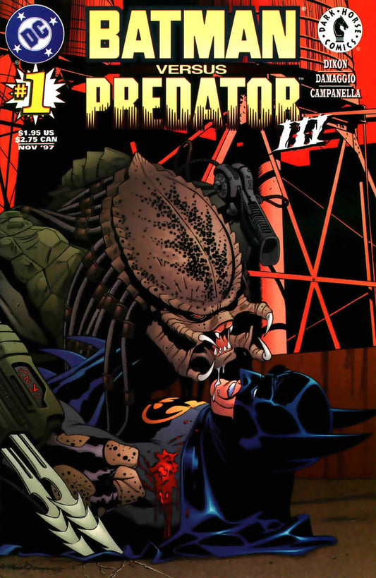 DC Comics COMIC BOOK Batman Versus Predator III #1 - CVR A (VF/NM)