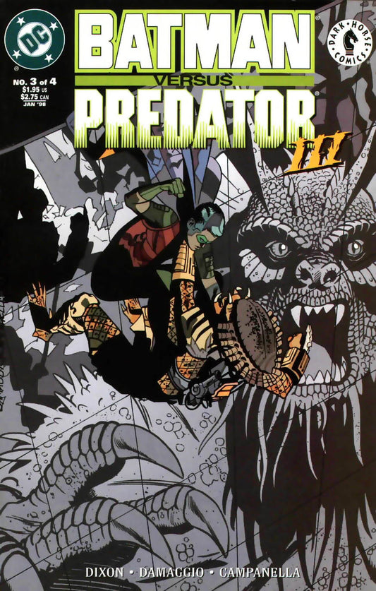 DC Comics COMIC BOOK Batman Versus Predator III #3 - CVR A (VF/NM)