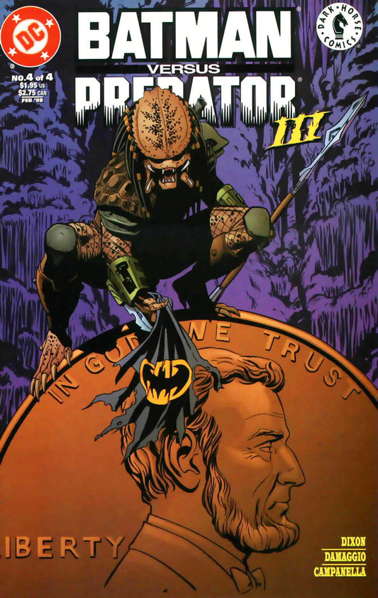 DC Comics COMIC BOOK Batman Versus Predator III #4 - CVR A (VF/NM)