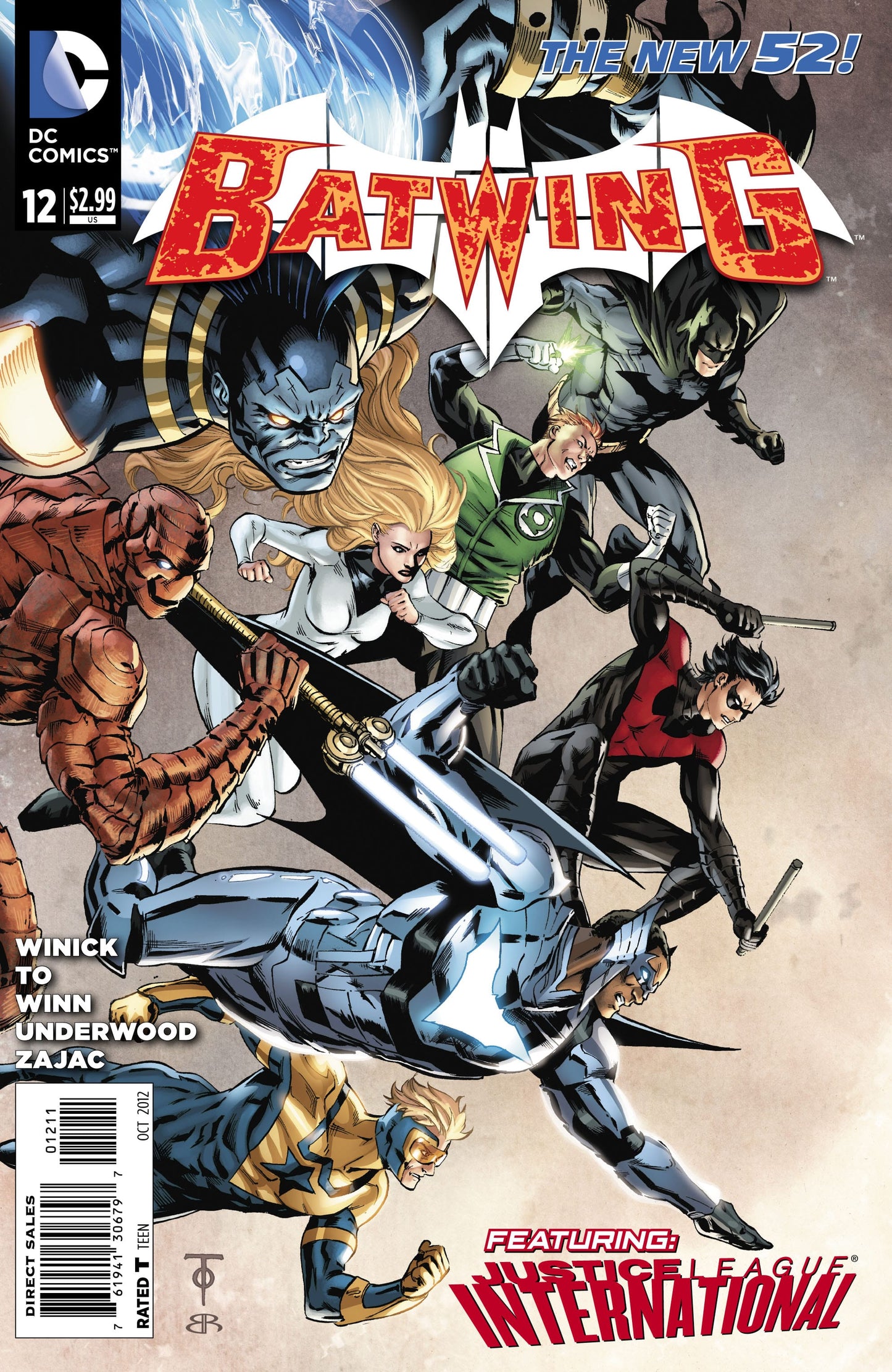 DC Comics COMIC BOOK Batwing #12 (VF/NM)