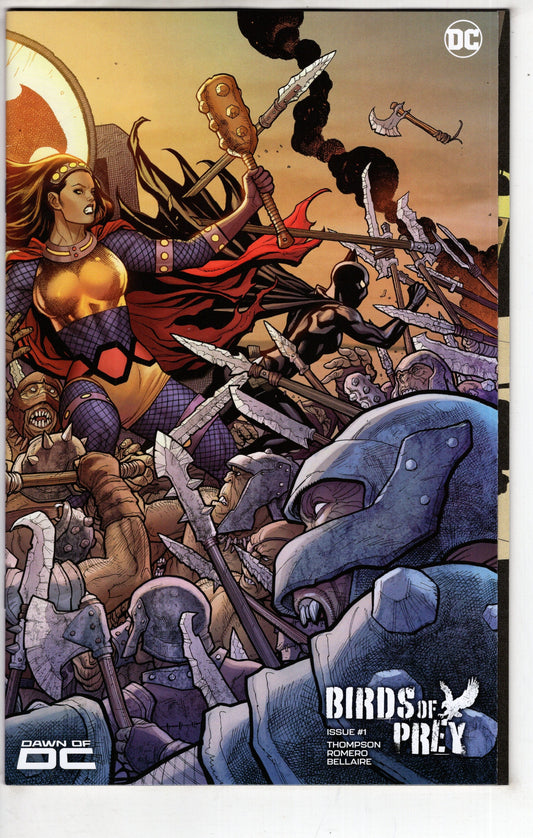 DC Comics COMIC BOOK Birds Of Prey #1 Cover E Frank Cho Triptych Gatefold Variant