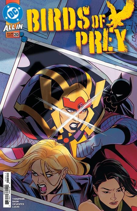 DC COMICS COMIC BOOK BIRDS OF PREY #20 CVR A ANNIE WU