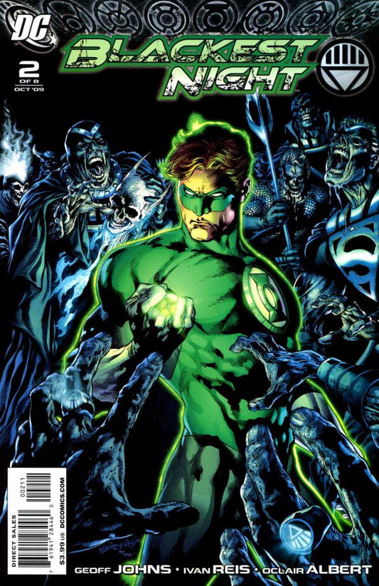DC Comics COMIC BOOK Blackest Night #2 (VF)