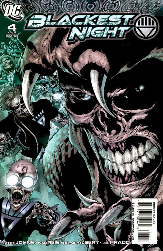 DC Comics COMIC BOOK Blackest Night #4 (VF)