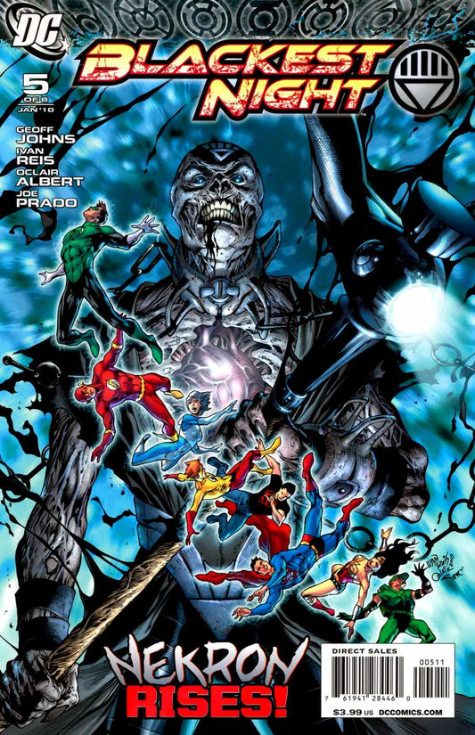 DC Comics COMIC BOOK Blackest Night #5 (VF)