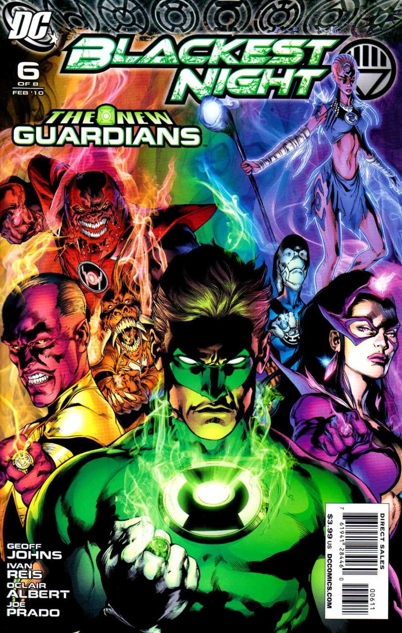 DC Comics COMIC BOOK Blackest Night #6 (VF)