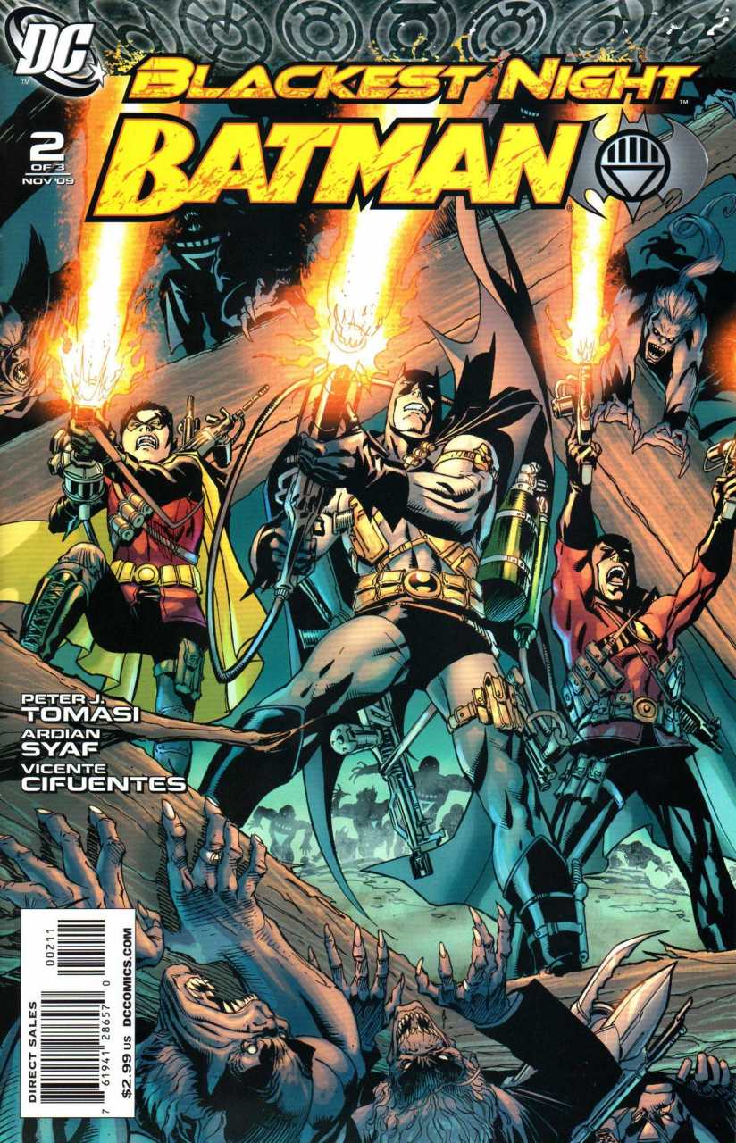 DC Comics COMIC BOOK Blackest Night: Batman #2 (VF/NM)