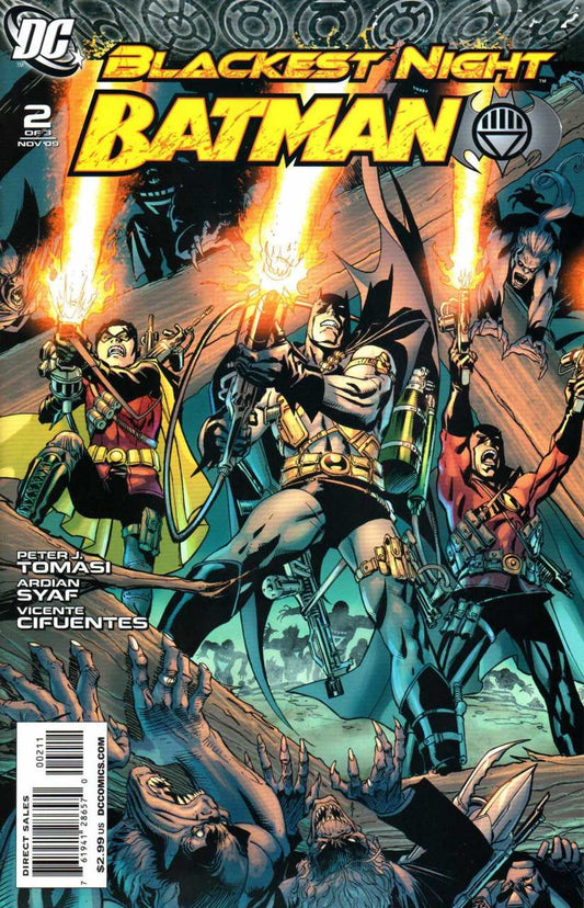 DC Comics COMIC BOOK Blackest Night: Batman #2 (VF/NM)