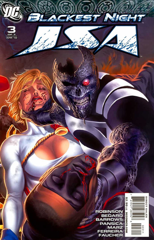 DC Comics COMIC BOOK Blackest Night: JSA #3 (VF/NM)