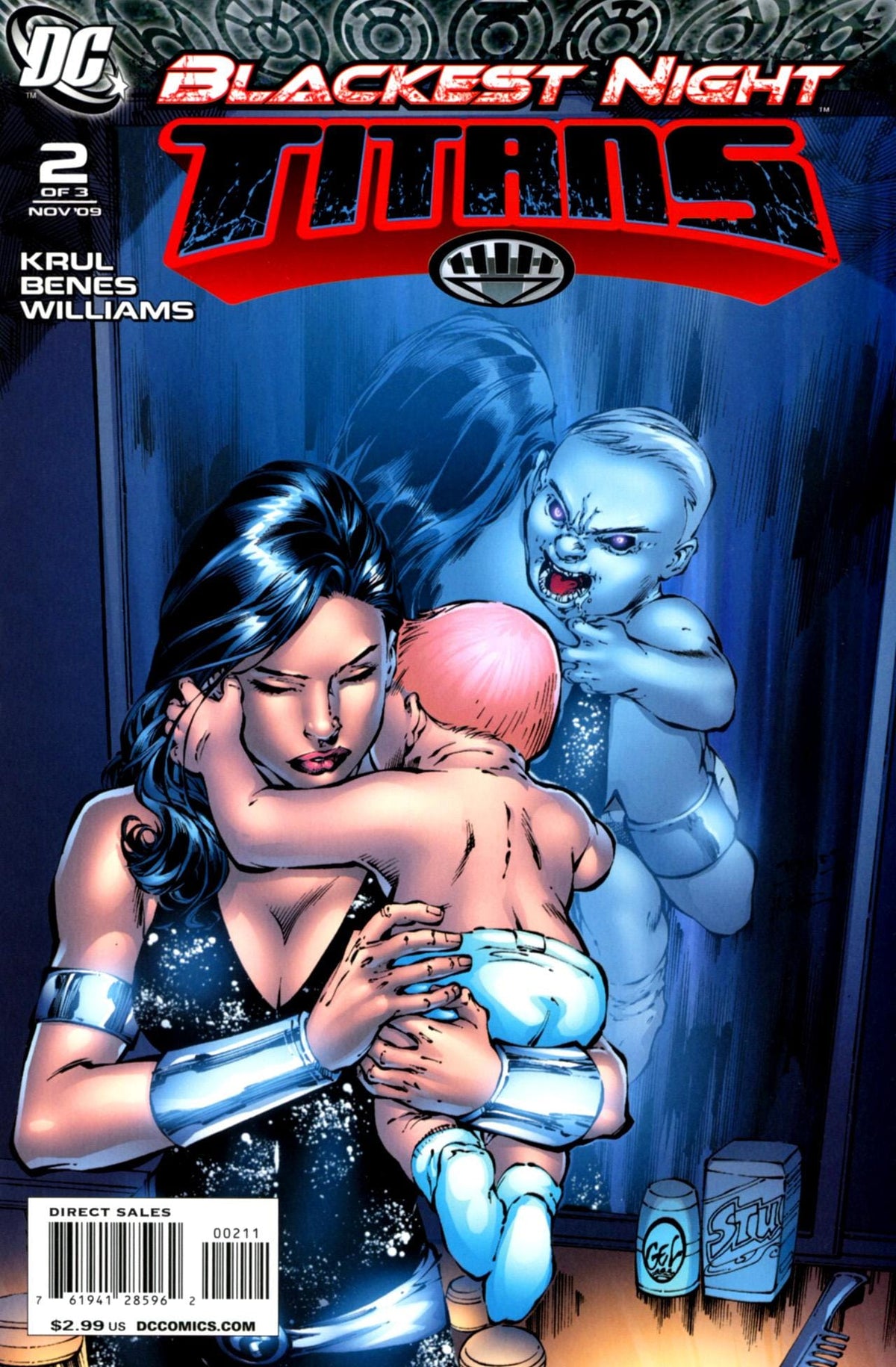 DC Comics COMIC BOOK Blackest Night: Titans #2 - CVR A (FN)