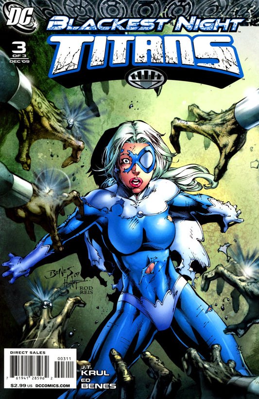 DC Comics COMIC BOOK Blackest Night: Titans #3 - CVR A (FN)