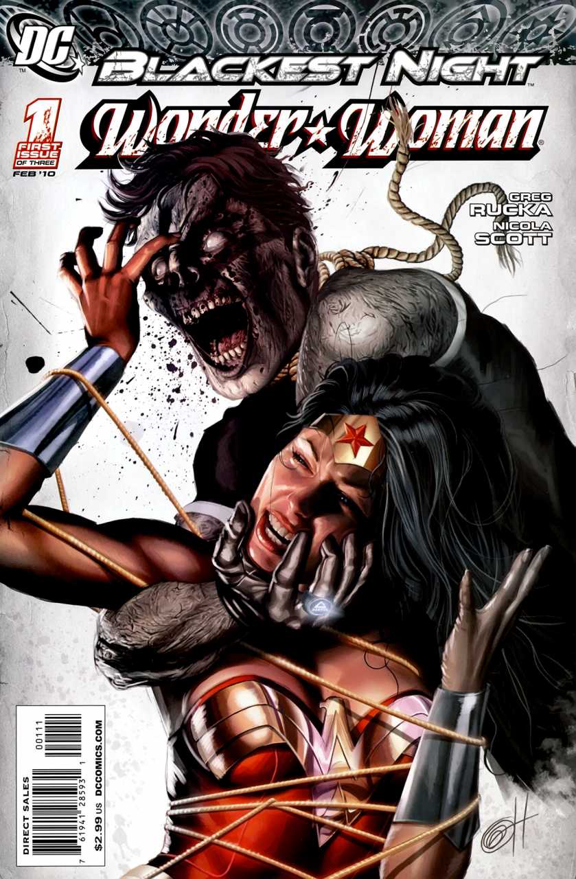 DC Comics COMIC BOOK Blackest Night: Wonder Woman #1 (VF/NM)