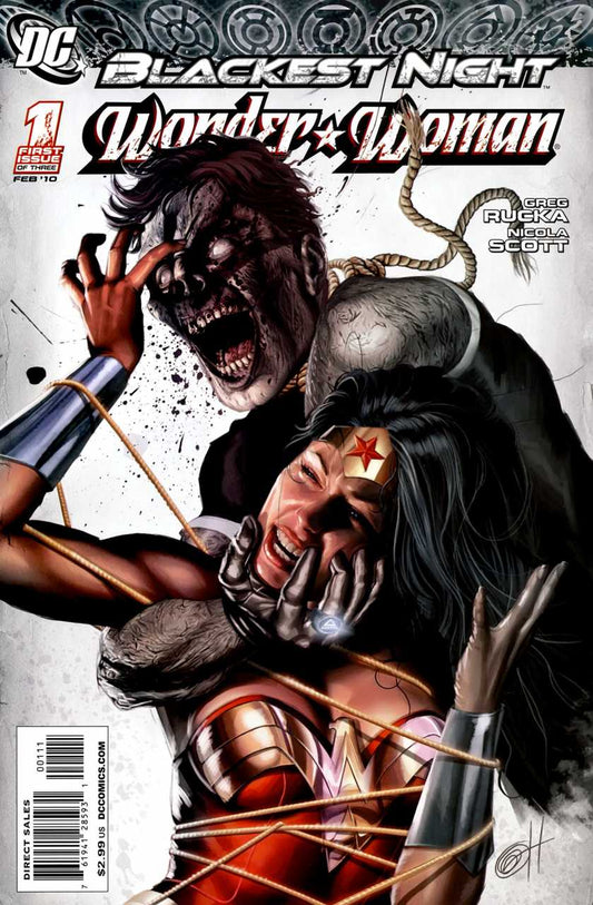 DC Comics COMIC BOOK Blackest Night: Wonder Woman #1 (VF/NM)