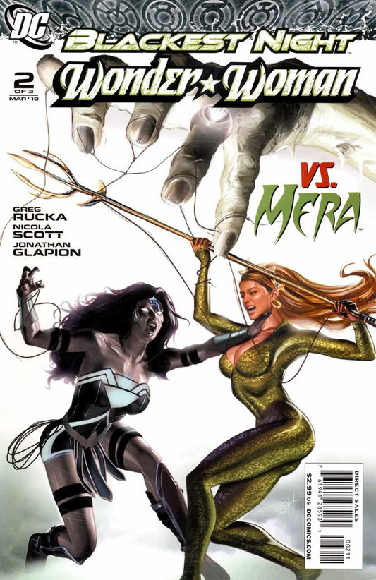 DC Comics COMIC BOOK Blackest Night: Wonder Woman #2 (VF/NM)