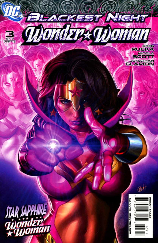 DC Comics COMIC BOOK Blackest Night: Wonder Woman #3 (VF/NM)