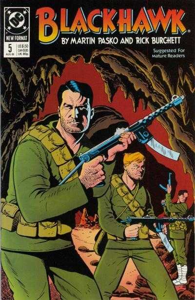 DC Comics COMIC BOOK Blackhawk #5 (FN/VF)